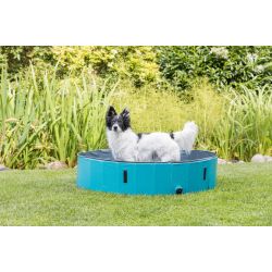 Piscine pour chien,80 x 20 cm, petrole/gris de Trixie - Produit pour animaux dans T050