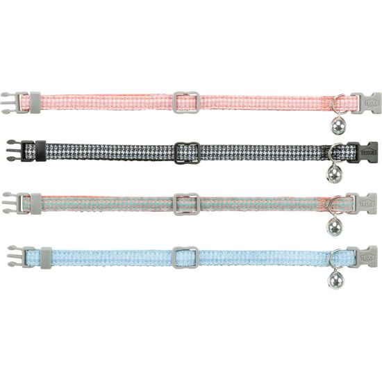Collier chat pied-de-poule 20-30 cm accessoire élégant pour félin de Trixie - Produit pour animaux dans T050