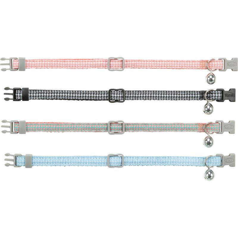 Collier chat pied-de-poule 20-30 cm accessoire élégant pour félin de Trixie - Produit pour animaux dans T050