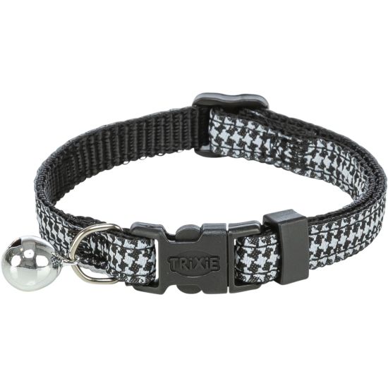 Collier chat pied-de-poule 20-30 cm accessoire élégant pour félin de Trixie - Produit pour animaux dans T050