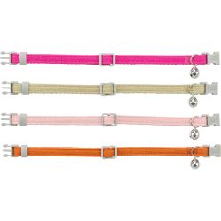 Collier chat coton réglable 20-30 cm 10 mm divers modèles de Trixie - Produit pour animaux dans T050
