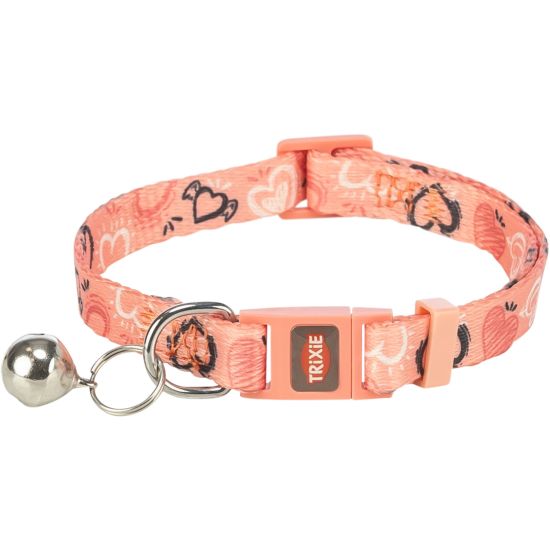 Collier chat flower power 19-31 cm 10 mm pour style et confort félin de Trixie - Produit pour animaux dans T050