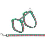 Harnais XXL pour chat avec laisse flower power 35-59 cm 1,20 m accessoire confort de Trixie - Produit pour animaux dans T050