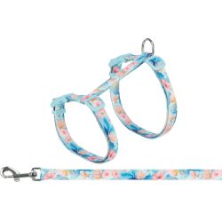 Harnais XXL pour chat avec laisse flower power 35-59 cm 1,20 m accessoire confort de Trixie - Produit pour animaux dans T050