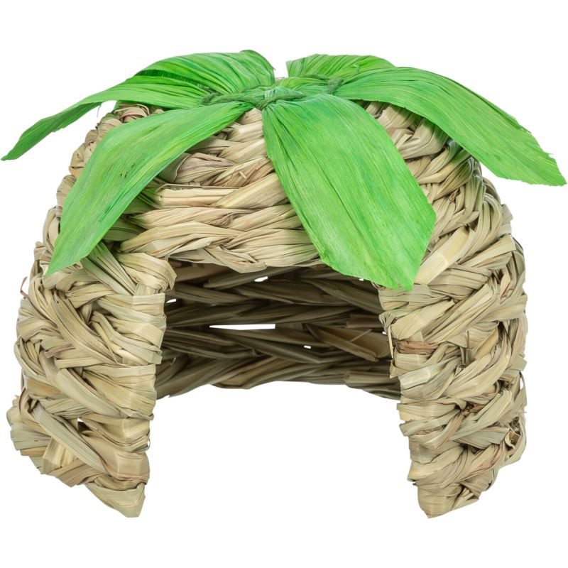 Maison ronde en feuilles de maïs pour rongeurs - 13 x 10 cm de Trixie - Produit pour animaux dans T050
