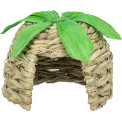 Maison ronde en feuilles de maïs pour rongeurs 16x12 cm de Trixie - Produit pour animaux dans T050