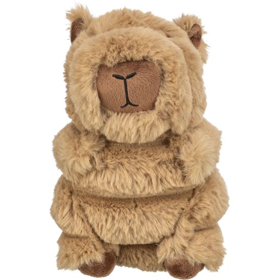 Capybara jouet en peluche 23 cm brun pour chiens de Trixie - Produit pour animaux dans T050
