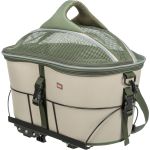 Panier vélo vert olive pour chiens et chats - accessoires confortables et pratiques de Trixie - Produit pour animaux dans T050