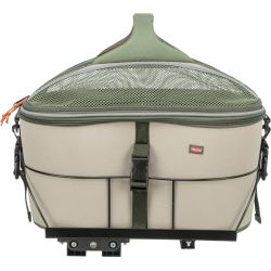 Panier vélo vert olive pour chiens et chats - accessoires confortables et pratiques de Trixie - Produit pour animaux dans T050