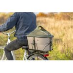 Panier vélo vert olive pour chiens et chats - accessoires confortables et pratiques de Trixie - Produit pour animaux dans T050