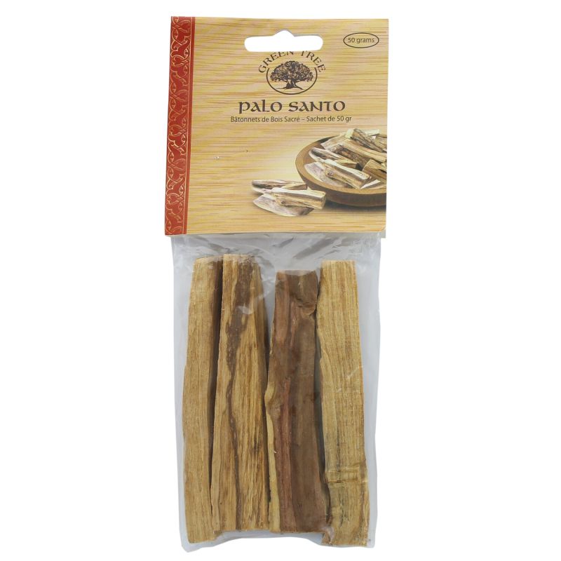 Palo Santo Green Tree Bâtonnets Sachet de 50 grs de Herboristerie et Esotérisme à Libourne dans D040