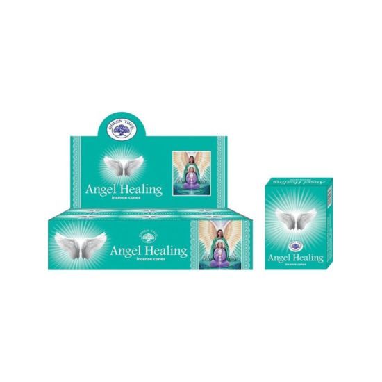 Encens Green Tree Angel Healing Cône - 15 grs de Herboristerie et Esotérisme à Libourne dans D040