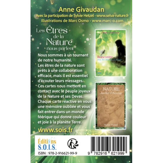 Les êtres de la nature - Coffret d'oracles et de livres spirituels de Herboristerie et Esotérisme à Libourne dans D040