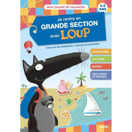 JE RENTRE EN GRANDE SECTION AVEC LOUP de Jardinerie Bordeaux Libourne Gironde dans C022