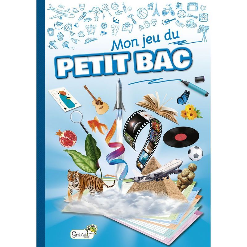 MON JEU DU PETIT BAC 60 FEUILLES A DETACHER de Jardinerie Bordeaux Libourne Gironde dans C022