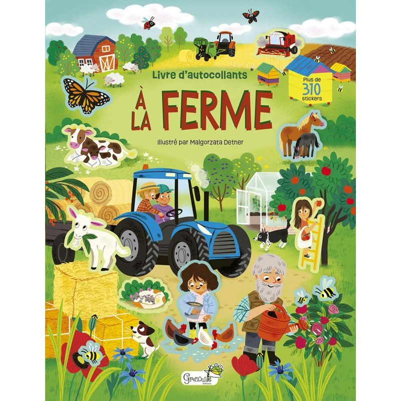 STICKERS - A LA FERME de Jardinerie Bordeaux Libourne Gironde dans C022