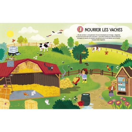 STICKERS - A LA FERME de Jardinerie Bordeaux Libourne Gironde dans C022