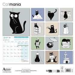 CALENDRIER CAT MANIA 2027 de Jardinerie Bordeaux Libourne Gironde dans C022