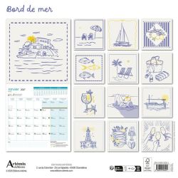 CALENDRIER BORD DE MER 2027 de Jardinerie Bordeaux Libourne Gironde dans C022