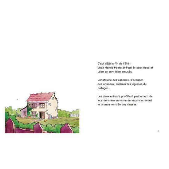 ROSE ET LEON - LA RENTREE DES CLASSES de Jardinerie Bordeaux Libourne Gironde dans C022