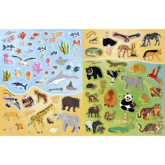 STICKERS - LE MONDE DES ANIMAUX DE 340 STICKERS de Jardinerie Bordeaux Libourne Gironde dans C022