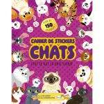 CAHIER DE STICKERS CHATS TOUT CE QUE TU DOIS SAV de Jardinerie Bordeaux Libourne Gironde dans C022