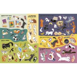 CAHIER DE STICKERS CHATS TOUT CE QUE TU DOIS SAV de Jardinerie Bordeaux Libourne Gironde dans C022