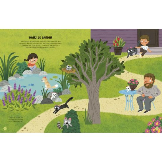 CAHIER DE STICKERS CHATS TOUT CE QUE TU DOIS SAV de Jardinerie Bordeaux Libourne Gironde dans C022