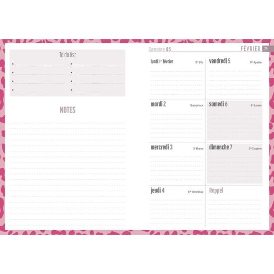 AGENDA CHAT 2027 de Jardinerie Bordeaux Libourne Gironde dans C022