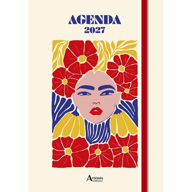 AGENDA PORTRAIT FLEURI 2027 de Jardinerie Bordeaux Libourne Gironde dans C022