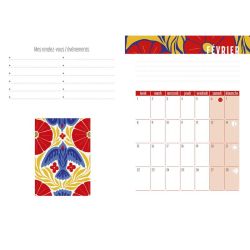 AGENDA PORTRAIT FLEURI 2027 de Jardinerie Bordeaux Libourne Gironde dans C022