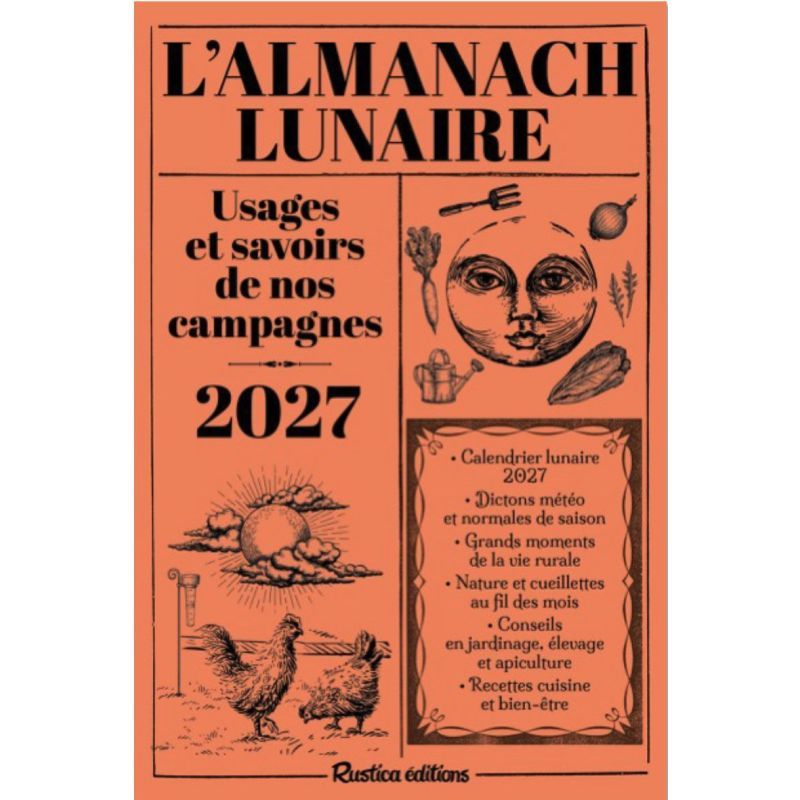 ALMANACH LUNAIRE DES USAGES ET SAVOIRS DE NOS CA de Jardinerie Bordeaux Libourne Gironde dans C022