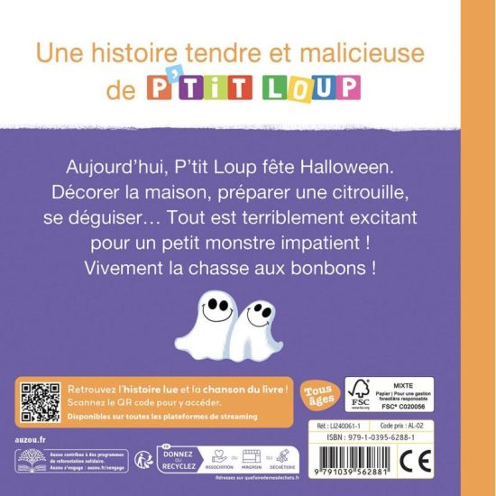 PTIT LOUP FETE HALLOWEEN de Jardinerie Bordeaux Libourne Gironde dans C022