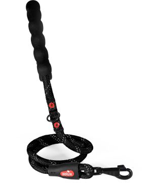 Laisse corde 6m noir 13mm pour chien de Zolux - Produit pour animaux dans Z002