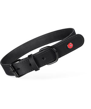 Collier cuir classique 70cm noir pour chien de Zolux - Produit pour animaux dans Z002