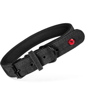 Collier cuir confort 60cm noir pour chien de Zolux - Produit pour animaux dans Z002