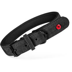 Collier cuir confort 80cm noir pour chien de Zolux - Produit pour animaux dans Z002