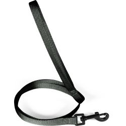Laisse nylon classique 10mm 1,20m noir pour chien de Zolux - Produit pour animaux dans Z002