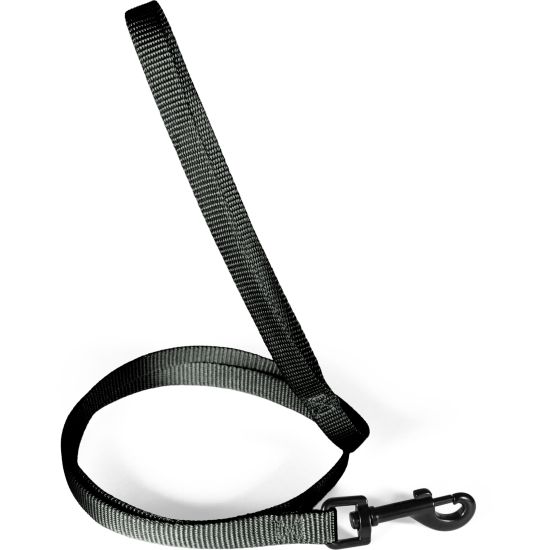 Laisse nylon classique 20mm 1,20m noir pour chien de Zolux - Produit pour animaux dans Z002