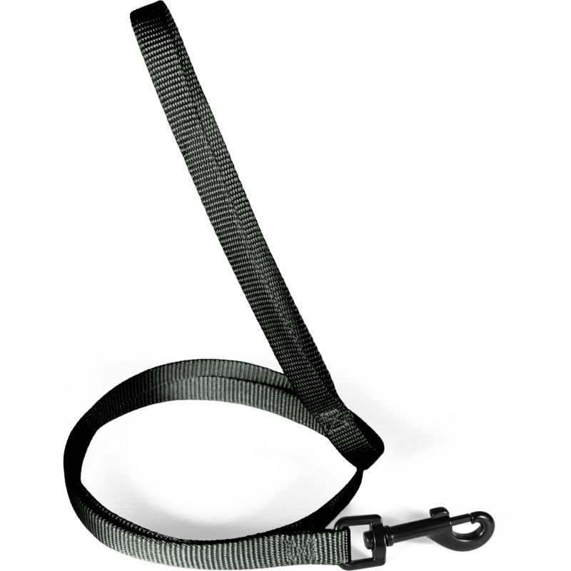 Laisse nylon classique 25mm 1,20m noir pour chien de Zolux - Produit pour animaux dans Z002