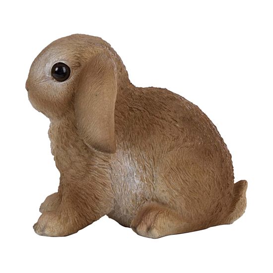 Lapin Marron en Peluche Douce - statue