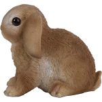 Lapin Marron en Peluche Douce - statue
