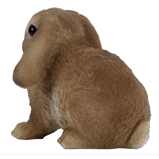 Lapin Marron en Peluche Douce - statue