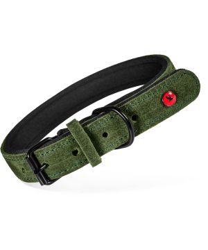 Collier cuir confort 70cm vert pour chien de Zolux - Produit pour animaux dans Z002