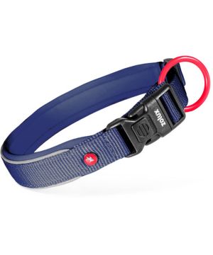 Collier nylon premium 15mm 30/35 marine pour chien de Zolux - Produit pour animaux dans Z002