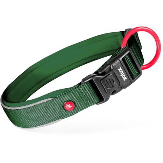 Collier nylon premium 15mm 25/30 sapin pour chien de Zolux - Produit pour animaux dans Z002