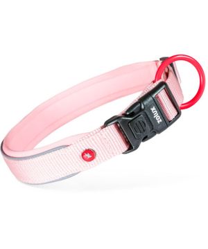 Collier nylon premium 15mm 30/35 rose pour chien de Zolux - Produit pour animaux dans Z002