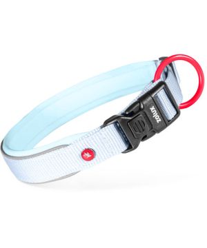 Collier nylon premium 15mm 25/30 ciel pour chien de Zolux - Produit pour animaux dans Z002