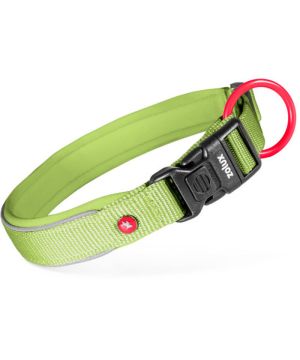 Collier nylon premium 15mm 30/35 kaki pour chien de Zolux - Produit pour animaux dans Z002
