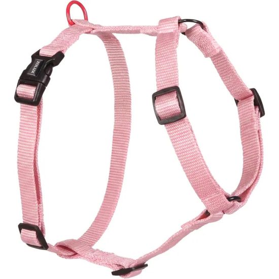 Harnais nylon classique 25mm 60/89 rose pour chien de Zolux - Produit pour animaux dans Z002